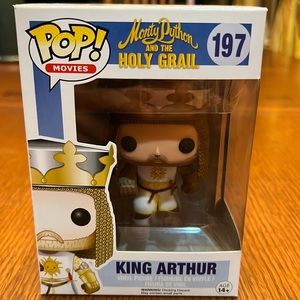 Monty Python and the holy Grail Funko pop King Arthur #197